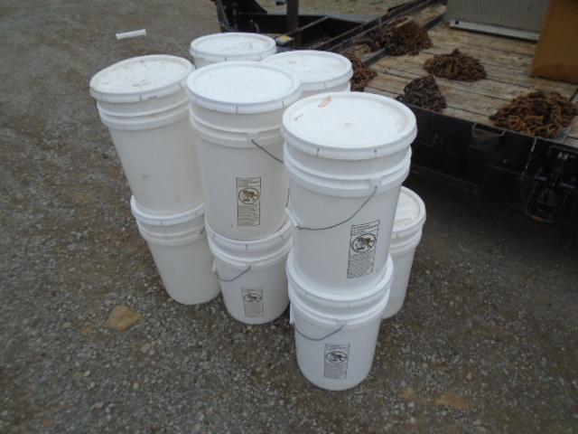 Lot Of Empty 5 Gal Buckets