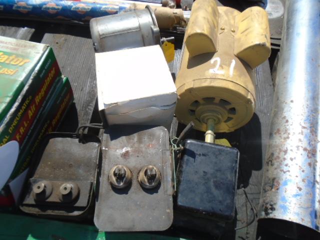 (2) Electric Motors, Tachometer, Transformers