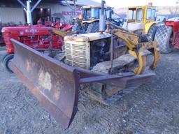 International T9 Dozer, Gas Powered, Will Run But Has A Few Gas Leaks That