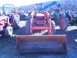 Kubota M9000 4wd Tractor w/ Loader, Hydraulic Shuttle, Rear Remotes, Nice C