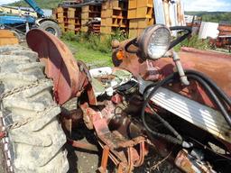 Farmall 240 Tractor, Narrow Front, 11.2-36 Tires With Chains, Wheel Weights