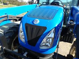 2022 New Holland Workmaster 75 Tractor w/ 5 Hours! Cab w/ Heat Air & Buddy