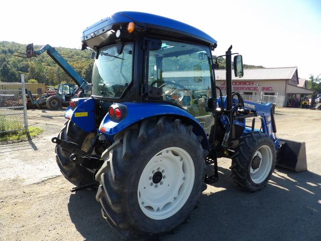2022 New Holland Workmaster 75 Tractor w/ 5 Hours! Cab w/ Heat Air & Buddy