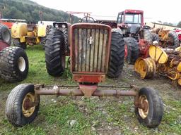 International 656 Diesel Tractor For Parts Of Repair, Wide Front, Fast Hitc