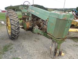 John Deere 70 Diesel Parts Tractor, Rollamatic, 3pt Hitch, Decent BFG 14.9-