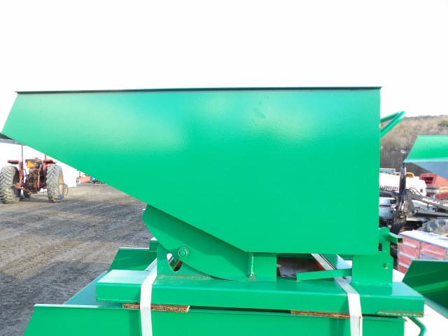 Small Green Self Dumping Hopper