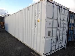40' Storage Container w/ 4 Side Doors & 1 End Door, Single Use Container