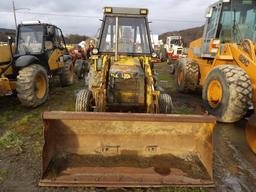 JCB 1400B 2wd Loader Backhoe, Diesel, Extendahoe, Runs And Works Decent For