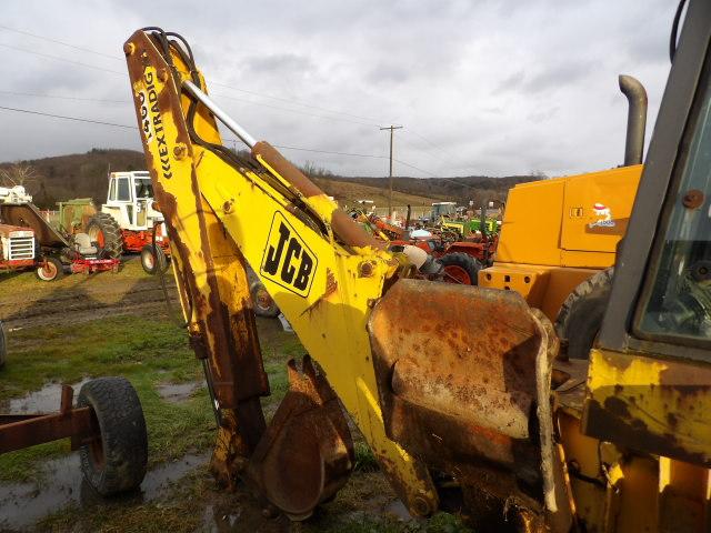 JCB 1400B 2wd Loader Backhoe, Diesel, Extendahoe, Runs And Works Decent For