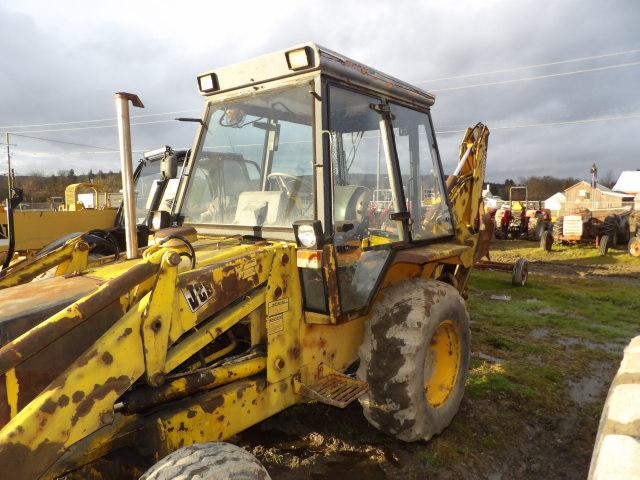 JCB 1400B 2wd Loader Backhoe, Diesel, Extendahoe, Runs And Works Decent For