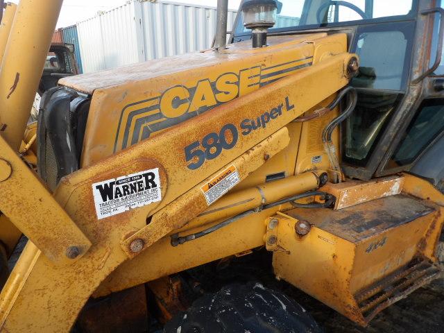Case 580 Super L 4wd Backhoe, EROPS w/ Heat, 4 In 1 Bucket, 24" Backhoe Buc