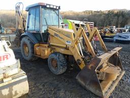 Case 580 Super L 4wd Backhoe, EROPS w/ Heat, 4 In 1 Bucket, 24" Backhoe Buc