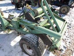 Elho 1520 Sideliner Pull Type Bale Wrapper, 30" Wrap, Tongue Swung In For T