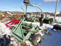 Elho 1520 Sideliner Pull Type Bale Wrapper, 30" Wrap, Tongue Swung In For T