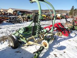 Elho 1520 Sideliner Pull Type Bale Wrapper, 30" Wrap, Tongue Swung In For T