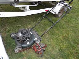 Bolens Push Mower & Chain Saw