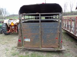 Cattle Trailer, Rough, No Paperwork