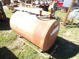 Fuel Tank On Skid w/ Hand Pump