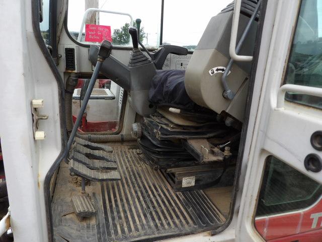 Takeuchi TB070 Excavator, Wrist A Twist Coupler, 4' Bucket, Good Tracks, Ba