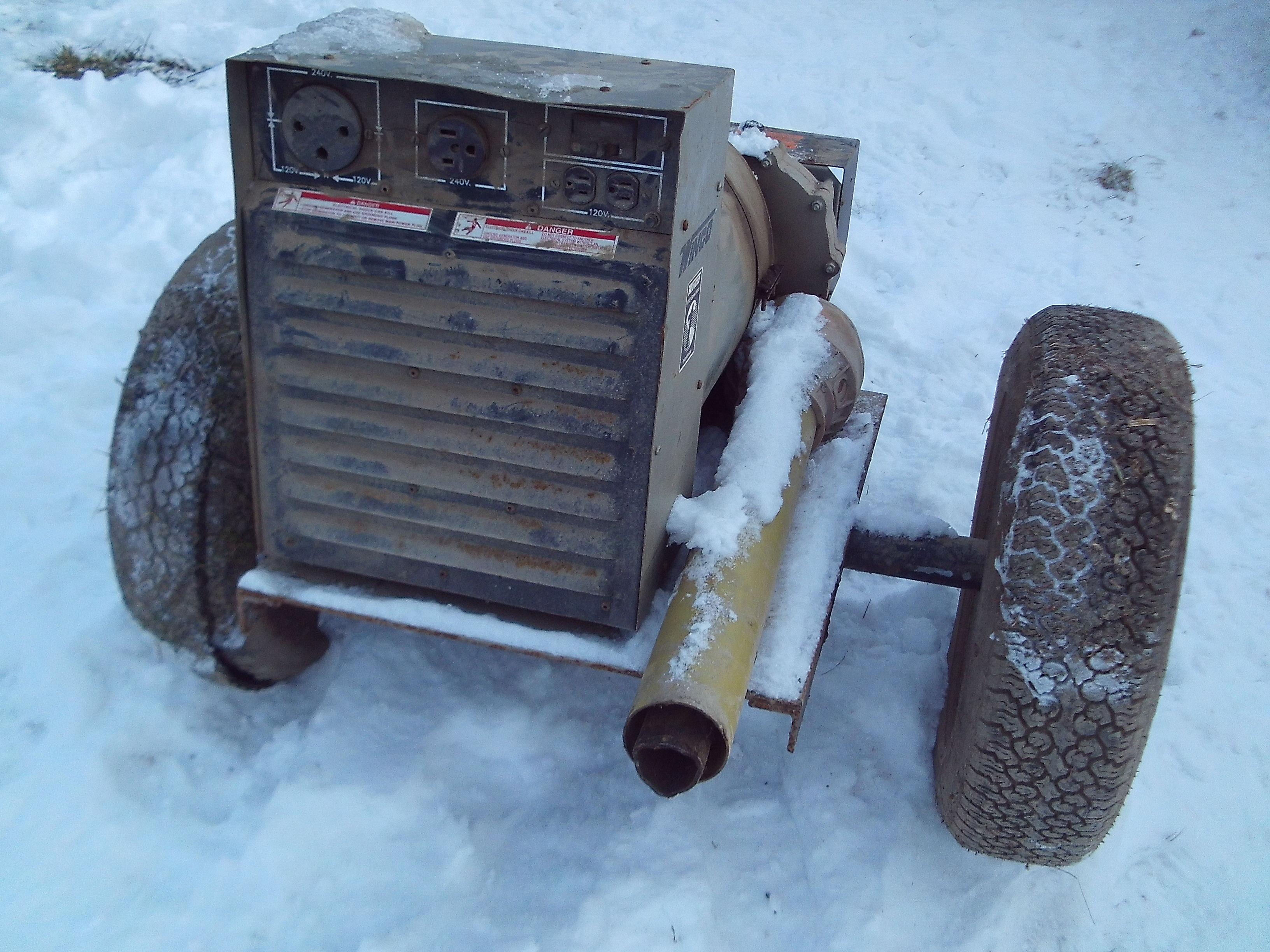 Winco 60KW Pto Generator On Cart