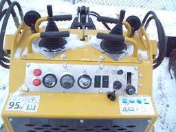Unused EGN EG380 Wheeled Mini Skid Steer, V Twin Gas Engine, Aux Hydraulics