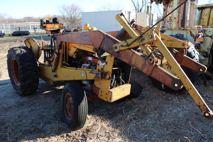 Case 580 Diesel Loader Tractor, Parts Machine AS-IS