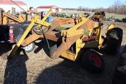 Case 580 Diesel Loader Tractor, Parts Machine AS-IS