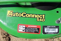 John Deere 54D Auto Connect Mid Mount Mower Deck