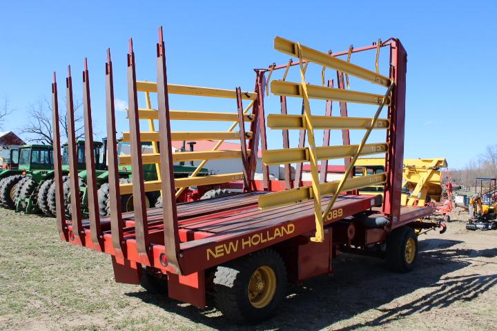 New Holland 1089 Stack Cruiser Bale Wagon, Very Clean 2 Owner Local Machine