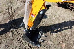 New Miva VA13 Mini Excavator, Mechanical Thumb, Rubber Tracks, Gas Engine