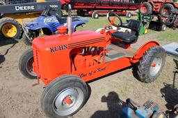 Kuhn "One Of A Kind" Homemade Parade Tractor, Single Cylinder Gas Engine, N