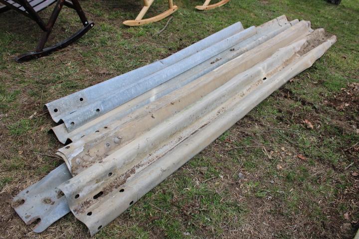 Pile Of Guardrail, Most Pieces Around 13'
