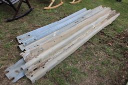 Pile Of Guardrail, Most Pieces Around 13'