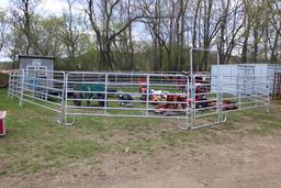 11 Piece Corral System, 4' Entry Gate