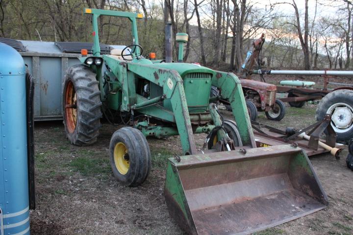 John Deere 2510 Diesel POWERSHIFT Tractor w/ Loader, Rare Tractor 1 Of Only