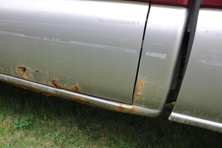 2001 Or 2002 Chevy 1500 Extended Cab Pickup, BAD FRAME PARTS ONLY, Trailere