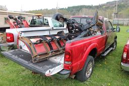 2007 Ford F350 4x4 Pickup Truck w/ Western V Plow, Has Some Rust, 176K Mile