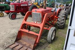 Allis Chalmers D15 Antique Tractor w/ Loader, Power Steering, 6120 Hours, R