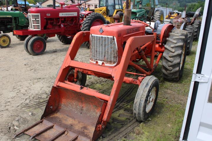 Allis Chalmers D15 Antique Tractor w/ Loader, Power Steering, 6120 Hours, R
