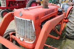 Allis Chalmers D15 Antique Tractor w/ Loader, Power Steering, 6120 Hours, R