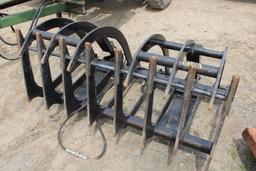 ANBO Attachments 5' Brush Grapple, ALO Or Bush Hog Quick Attach, Low Use