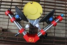 Right Angle Suction Cup Devise