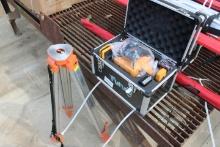 Self Levelling Rotary Laser Level w/ Tripod & Story Pole