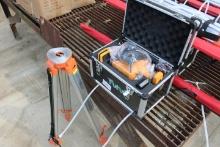 Self Levelling Rotary Laser Level w/ Tripod & Story Pole