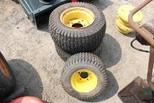 (2) 23x10.50-12 & (1) 18x8.50-8 Tires & Rims