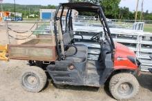 Kioti Mechron 2200 Diesel UTV Utility Vehicle, 4x4, Runs & Drives, Shifts H