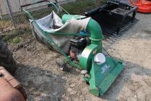 Billy Goat Pro Series Vaccum, Gas Powered Engine Turns Over, Flat Tires
