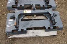 Unused Wolverine PT-16-01C Skid Steer To 3pt Adapter