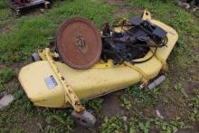 John Deere 72" Mid Mount Mower Deck Off A John Deere 950 Compact Tractor