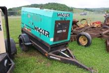 Wacker MGT2E G50 32KW Towable Diesel Genset, John Deere 4045 Diesel Engine,